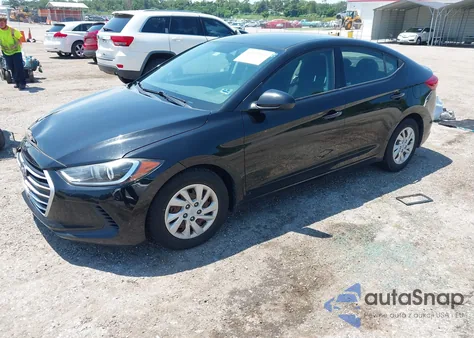 2018 Hyundai Elantra Se from USA, damaged, VIN 5NPD74LF0JH316779